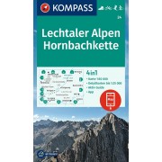 24 Kompass Wanderkarte
